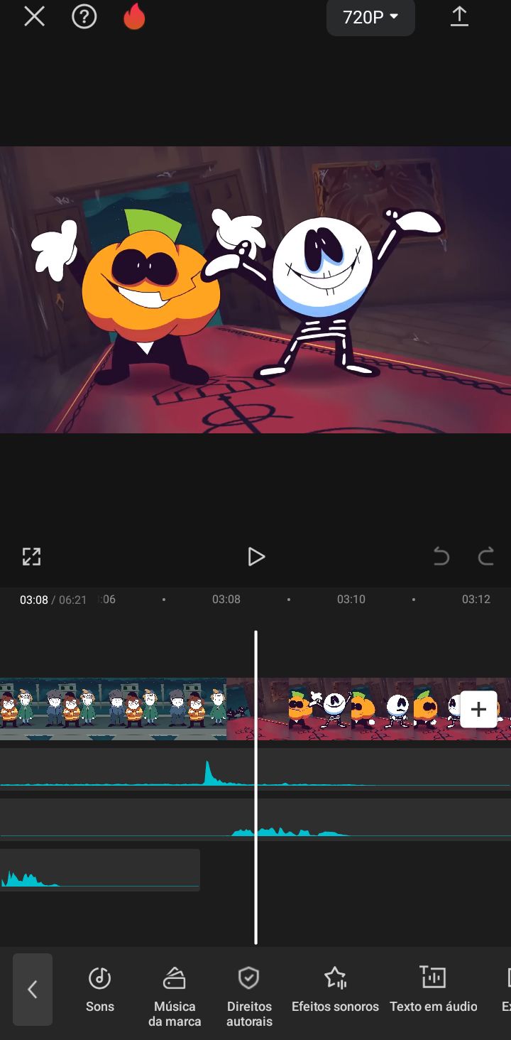 Imagem de dublagem assustadora